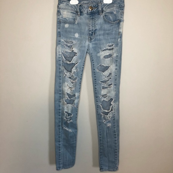 Hi-Rise Ripped Jeggings - Picture 3 of 15